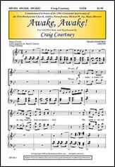 Awake, Awake SATB choral sheet music cover